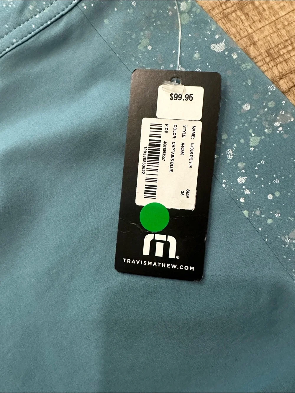 Travis Mathew Under the Sun Boardshort (captains blue) - NWT